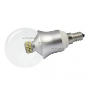 Светодиодная лампа E14 CR-DP-G60 6W White (arlight, ШАР)