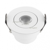 Светодиодный светильник LTM-R52WH 3W Warm White 30deg (Arlight, IP40 Металл, 3 года)
