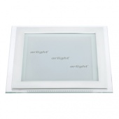 Светодиодная панель LT-S200x200WH 16W Warm White 120deg (Arlight, IP40 Металл, 3 года)