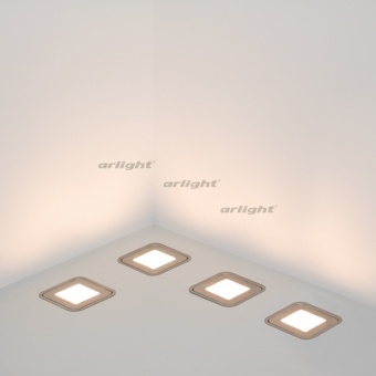 Набор KT-S-6x0.6W LED Warm White 12V (квадрат) (Arlight, IP67 Металл, 1 год)