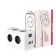 Удлинитель Cube Extended 4 Euro 16A, 2 USB A с блоком 5В/2.1А, кабель 1,5м RocketSocket, цвет белый-серый