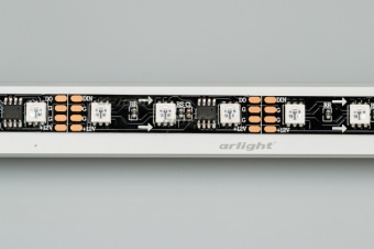  SPI-5000-5060-60 12V Cx3 RGB-Auto (Black 10mm, 13.2W/m, IP20) (arlight, , IP20)