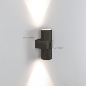 Светильник SP-SPICY-WALL-TWIN-S180x72-2x6W Day4000 (BK, 40 deg) (arlight, IP20 Металл, 3 года)