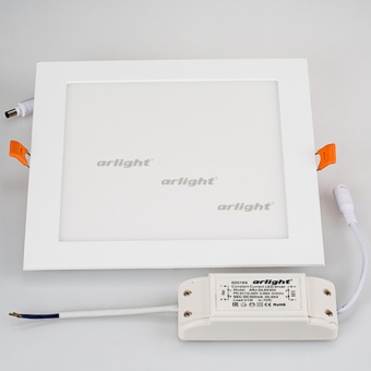  DL-225x225M-21W White (Arlight, IP40 , 3 )