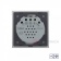 VL-C701SR-15 Сенсорный проходной радиоуправляемый выключатель Livolo 1 клавиша 1 пост Серый