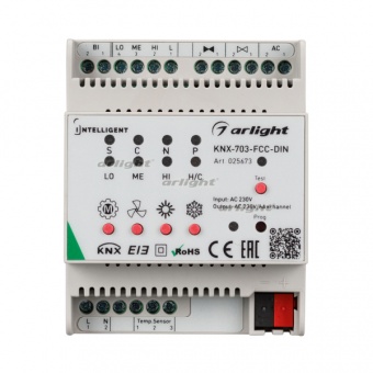 INTELLIGENT ARLIGHT   KNX-703-FCC-DIN (230V, 3x6A) (INTELLIGENT ARLIGHT, )